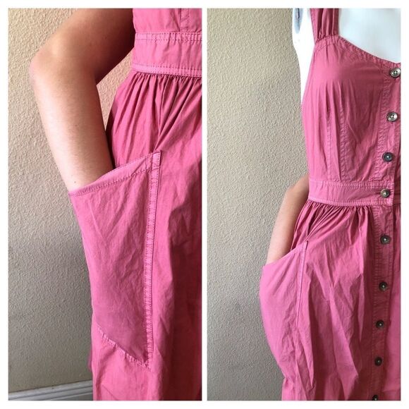 La Vie Rebecca Taylor Sleeveless Poplin Dress - Picture 4 of 8